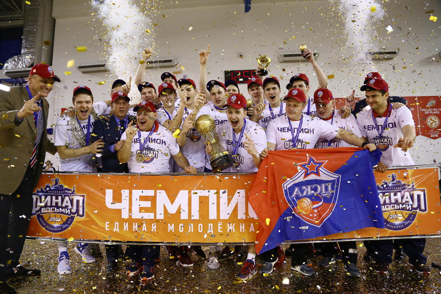 ЦСКА-2 — чемпионы молодежной Лиги в сезоне-2016/17!